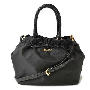PRADA Black Shoulder Bag
